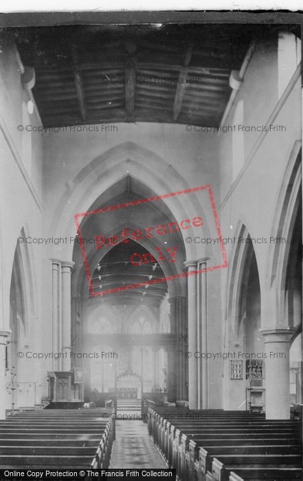 Photo of Bakewell, All Saints Church, The Nave East 1890