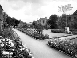 Bath Gardens c.1955, Bakewell