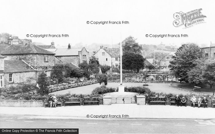 Photo of Bakewell, Bath Gardens c.1955
