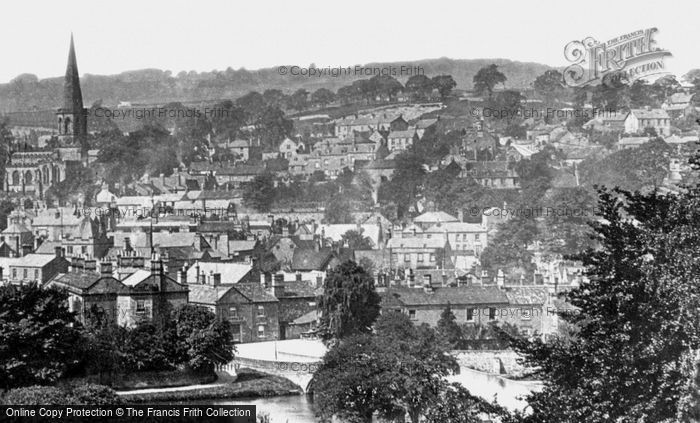 Photo of Bakewell, From Station Road 1914