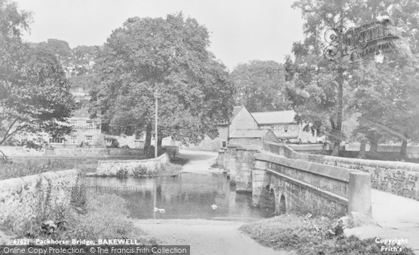 Photo of Bakewell, Packhorse Bridge 1914