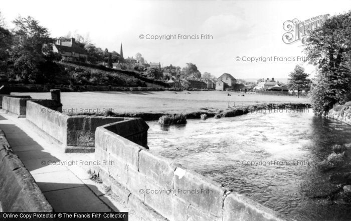 Photo of Bakewell, Packhorse Bridge Over River Wye c.1955