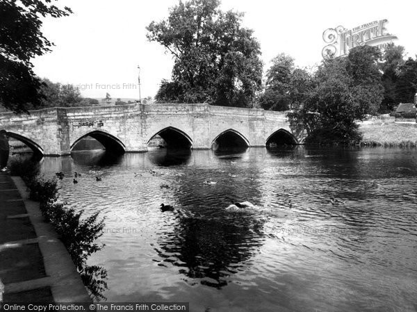 Photo of Bakewell, The Bridge c.1955