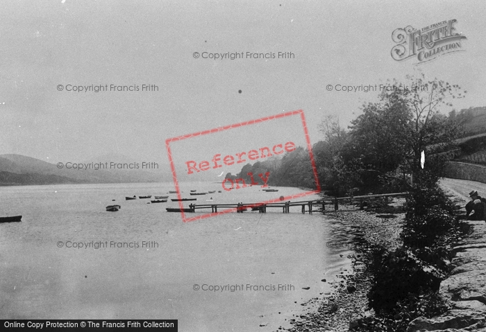 Photo of Bala, Lake Boat Station 1896