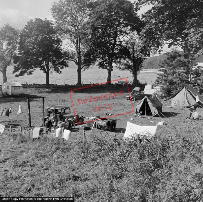 Photo of Bala, Loch Cafe Camping Ground 1954