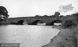 The Dee Bridge c.1955, Bala