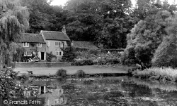Lower Lake And Lawn c.1955, Balcombe