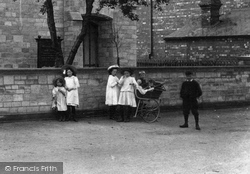 Children At The Chapel 1909, Balderton