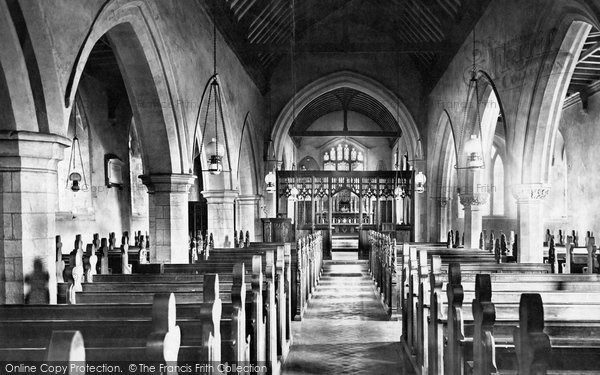 Photo of Balderton, Church, Nave East 1890