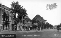 High Street c.1955, Baldock