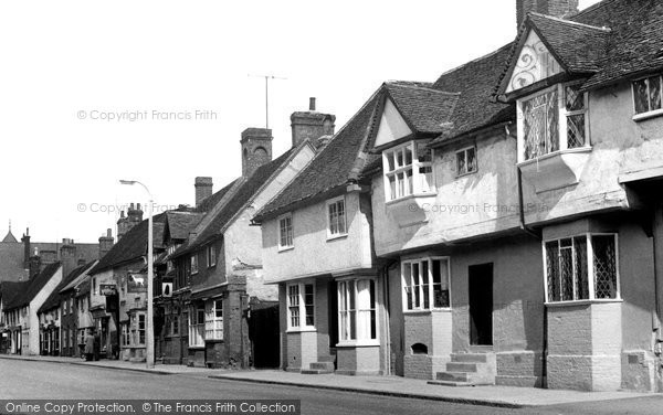 Photo of Baldock, Hitchin Street c.1955
