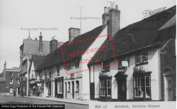 Photo of Baldock, Hitchin Street c.1955