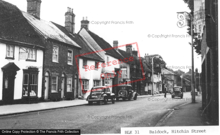 Photo of Baldock, Hitchin Street c.1960