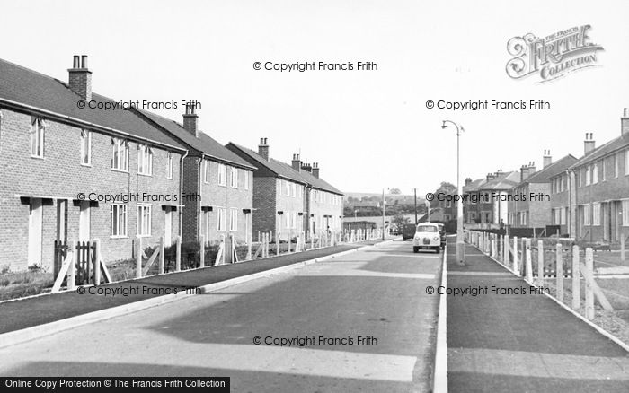 Photo of Baldock, Hopewell Road c.1955