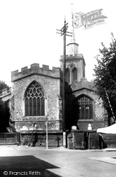 St Mary's Church 1925, Baldock