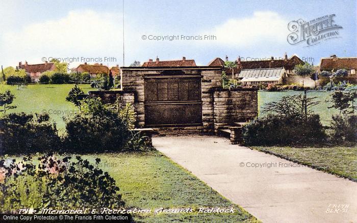 Photo of Baldock, The Memorial And Recreation Grounds  c.1955