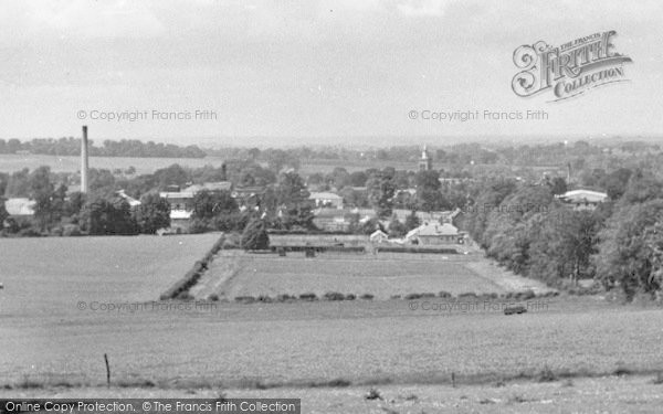 Photo of Baldock, The Town From The Weston Hills c.1955
