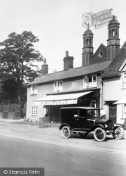 Baldock, the Village Shop 1925