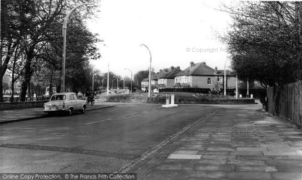 Photo of Balham, Atkins Road And Agnes Riley Gardens c.1960