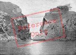 Carrick-A-Rede, The Rope Bridge c.1890, Ballintoy