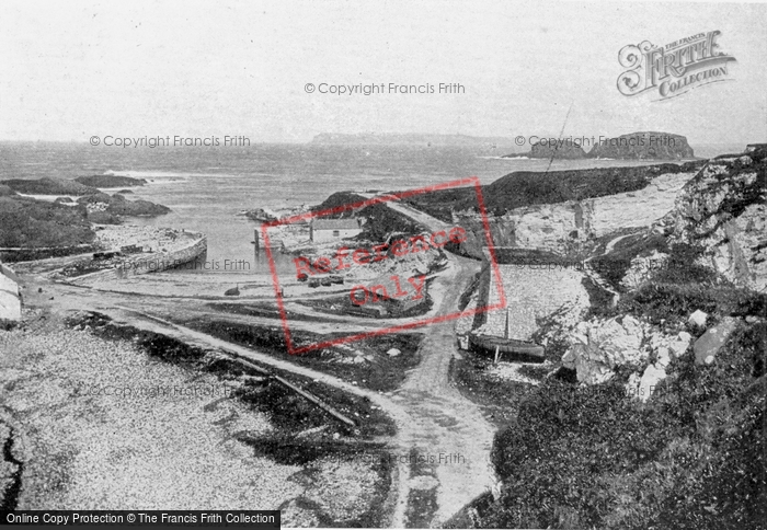 Photo of Ballintoy, The Harbour And Rathlin Island 1900