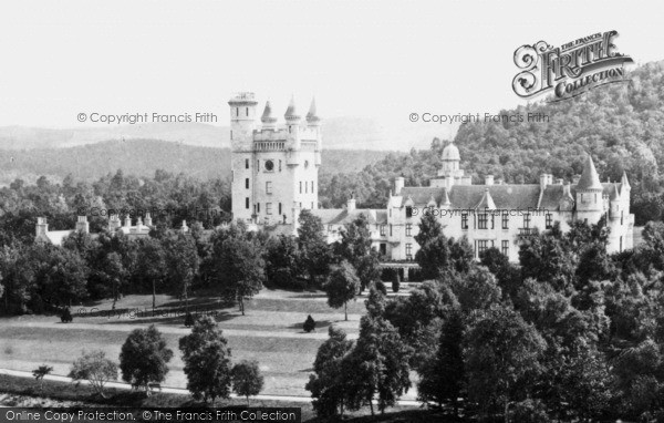 Photo of Balmoral Castle, c.1890