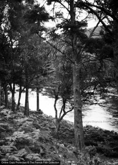 Photo of Balmoral Castle, The River c.1935