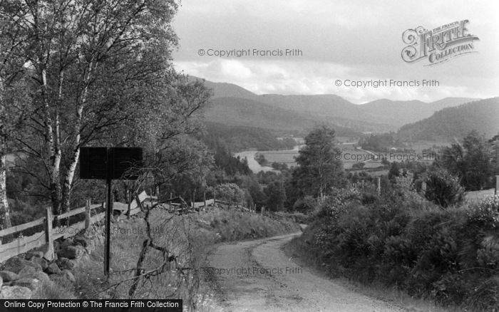 Photo of Balmoral Castle, View Of Deeside 1962