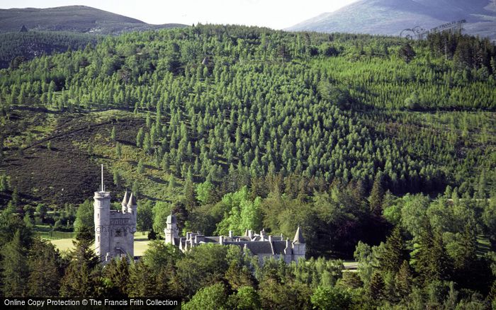 Photo of Balmoral Castle, View South Over Deeside c.1985