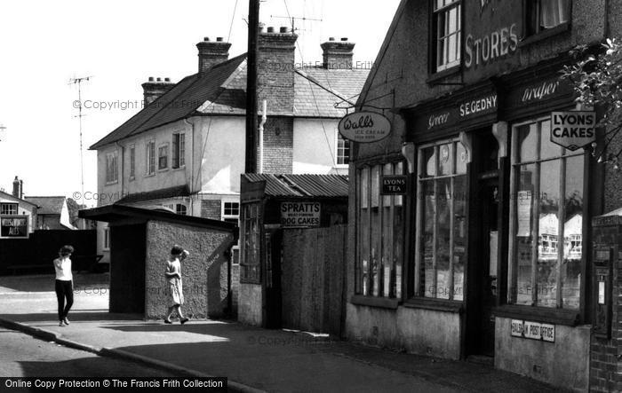 Photo of Balsham, Post Office And Stores 1959