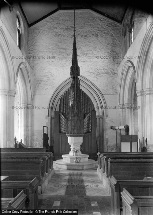 Photo of Balsham, The Church Interior 1959