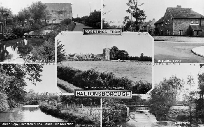 Photo of Baltonsborough, Composite c.1950