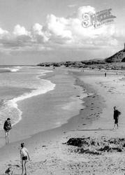 Paddling On The Shore 1954, Bamburgh