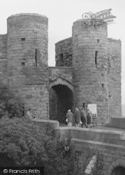 People Entering The Castle 1962, Bamburgh