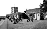 Bamburgh, St Aidan's Church 1954