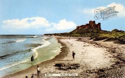 The Castle And Beach 1954, Bamburgh