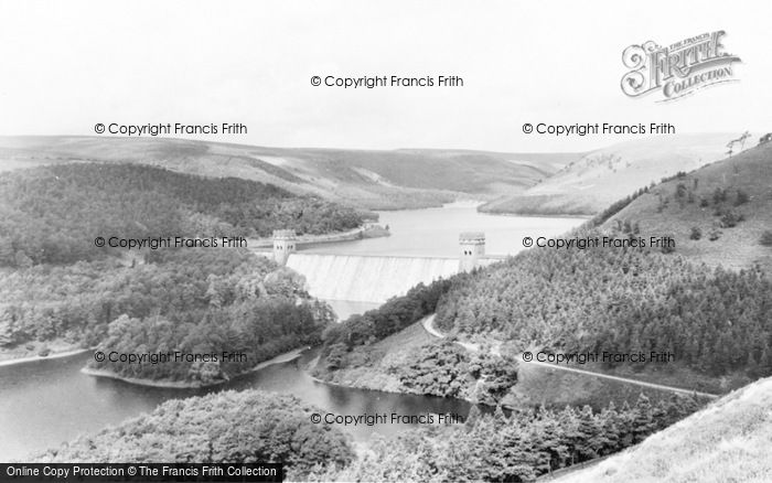 Photo of Bamford, Derwent Valley Reservoir And Howden Dam c.1965