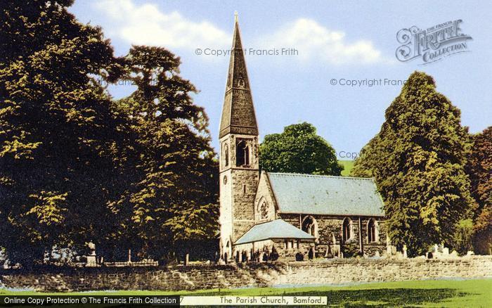 Photo of Bamford, The Parish Church c.1960