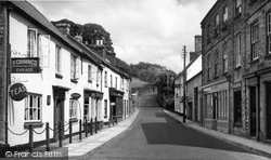 Bampton, Castle Street c1950