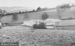 General View And Secondary Modern School c.1960, Bampton