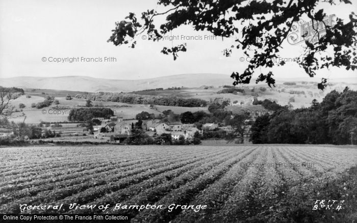 Photo of Bampton Grange, General View c.1950