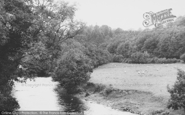 Photo of Bampton, River Exe c.1960