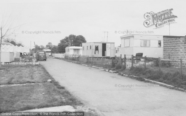 Photo of Bampton, The Caravan Park c.1965