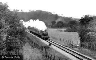 Bampton, the Railway c1955