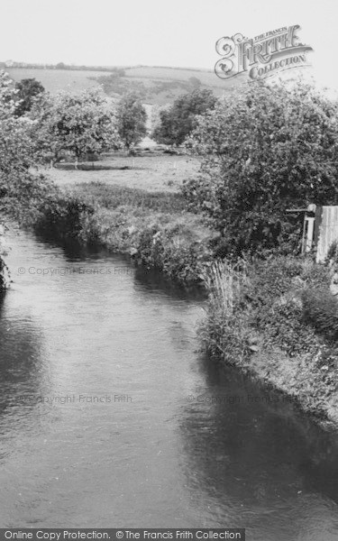 Photo of Bampton, View From Bridge c.1960