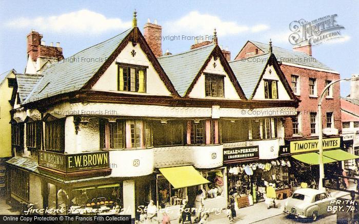 Photo of Banbury, Ancient Houses, High Street c.1960