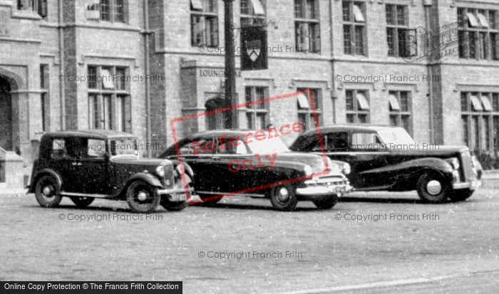 Photo of Banbury, Cars At Whately Hall Hotel c.1955