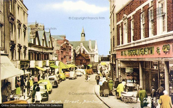 Photo of Banbury, High Street c.1960