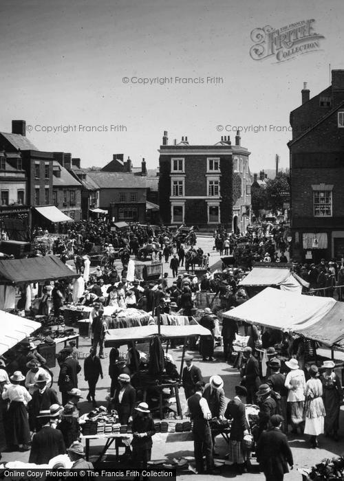 Photo of Banbury, Market 1921