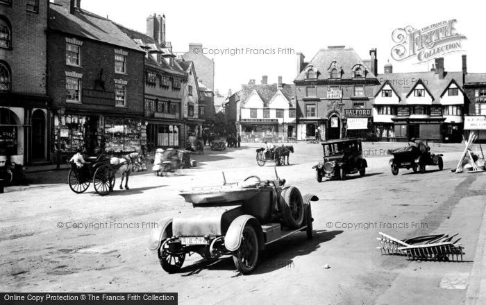 Photo of Banbury, Market Place 1921